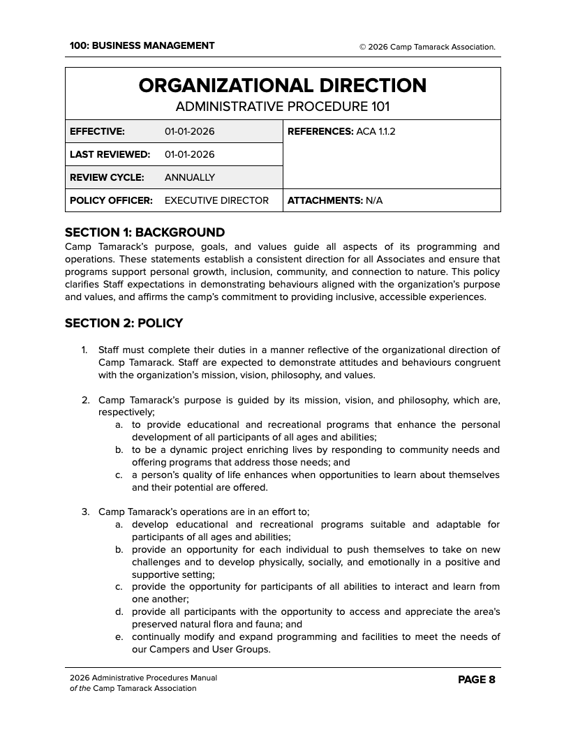 Administrative Procedures Manual (Preview)